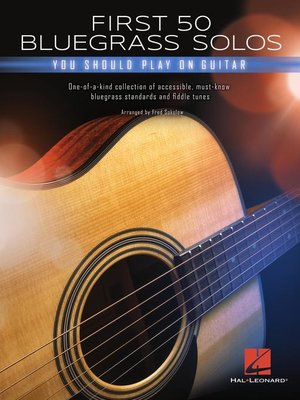 cover image of First 50 Bluegrass Solos You Should Play on Guitar